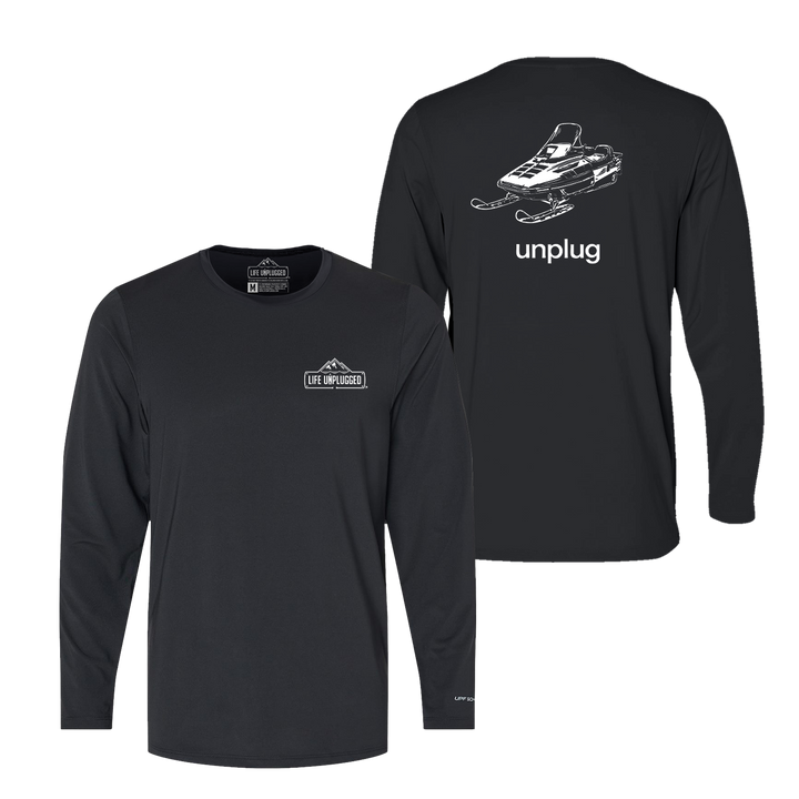 SNOWMOBILE Performance Long Sleeve with UPF 50+