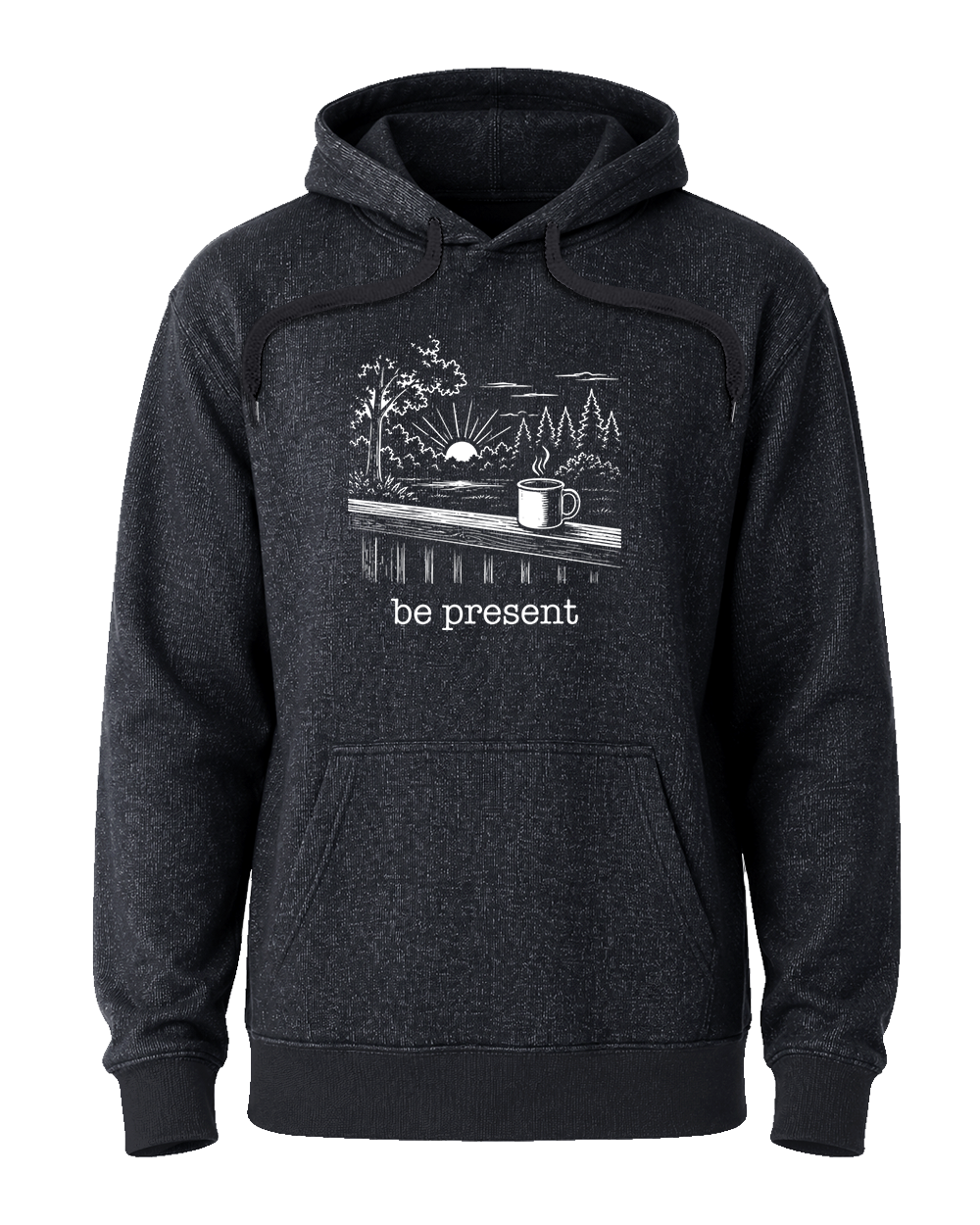 BACK PORCH COFFEE Nantucket Super Soft Sweater Hoodie