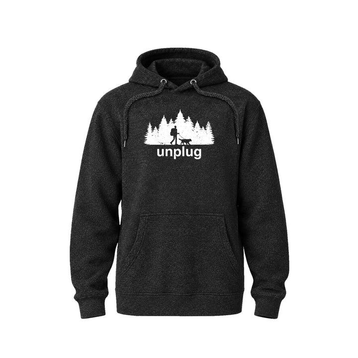 DOG WALKS IN THE WOODS Nantucket Super Soft Sweater Hoodie