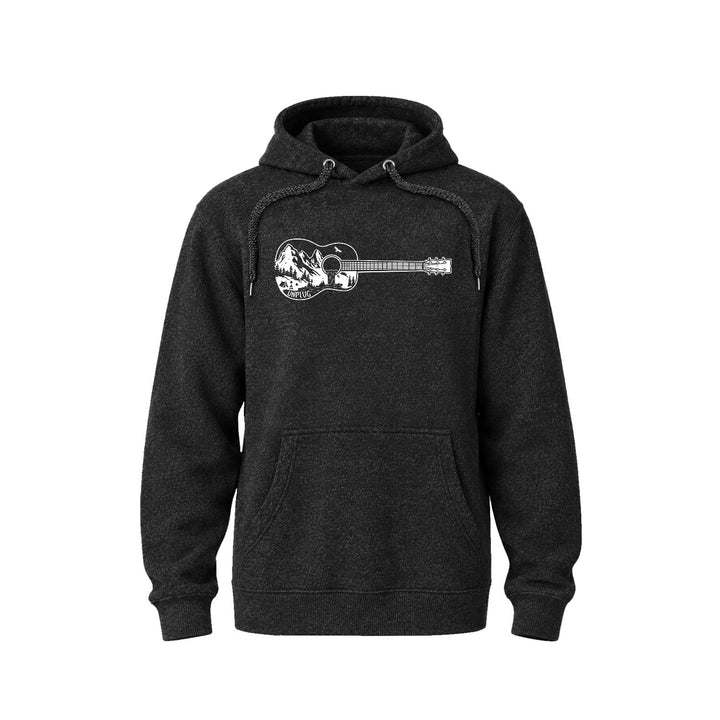GUITAR MOUNTAIN SCENE Nantucket Super Soft Sweater Hoodie