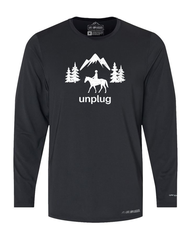 Horseback Riding Poly/Spandex High Performance Long Sleeve with UPF 50+ - Life Unplugged