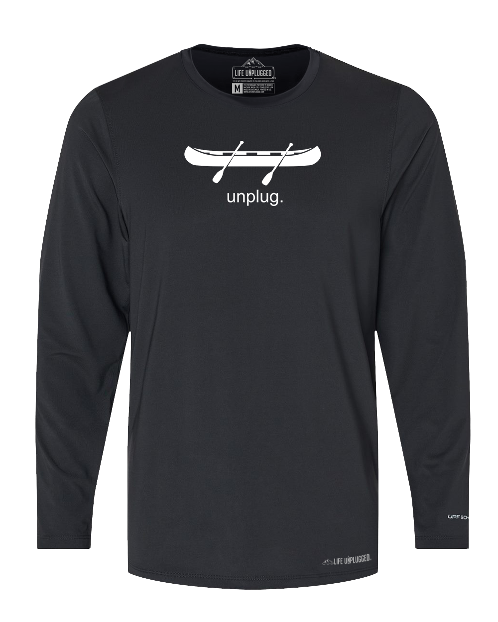 Canoe Poly/Spandex High Performance Long Sleeve with UPF 50+