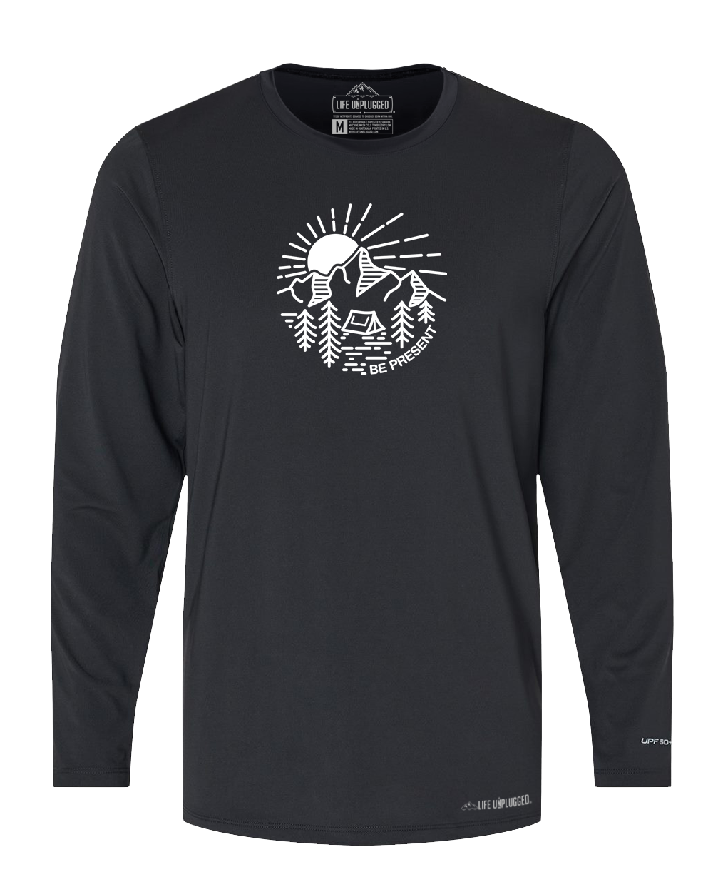 MOUNTAIN SUNSET Poly/Spandex High Performance Long Sleeve with UPF 50+