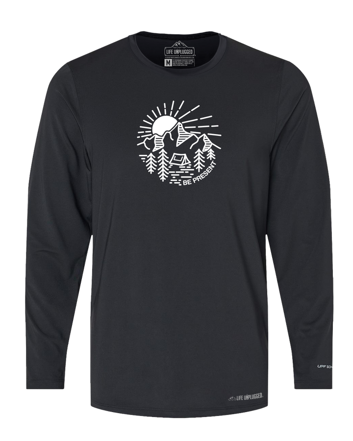 MOUNTAIN SUNSET Poly/Spandex High Performance Long Sleeve with UPF 50+ - Life Unplugged