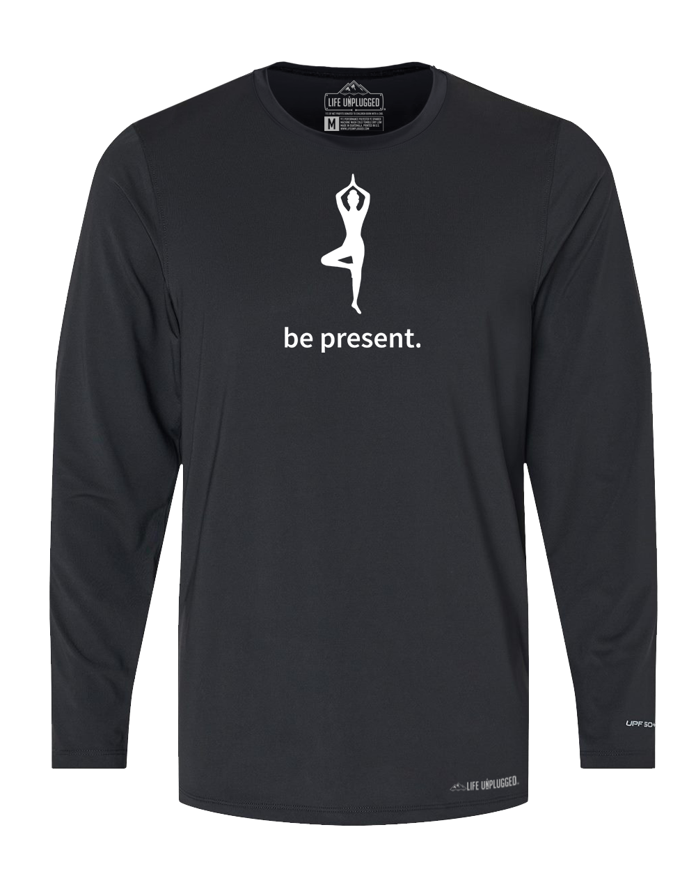 Yoga Poly/Spandex High Performance Long Sleeve with UPF 50+
