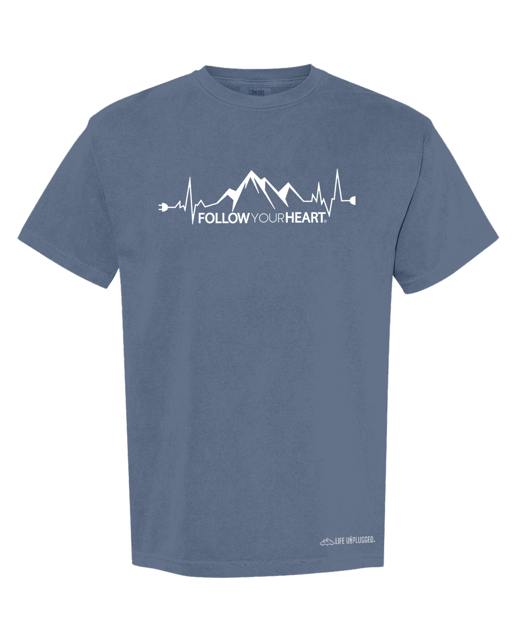 FOLLOW YOUR HEART Cotton T-Shirt powered by Comfort Colors®