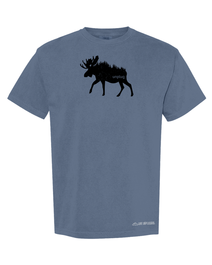 MOOSE IN THE TREES Cotton T-Shirt powered by Comfort Colors®