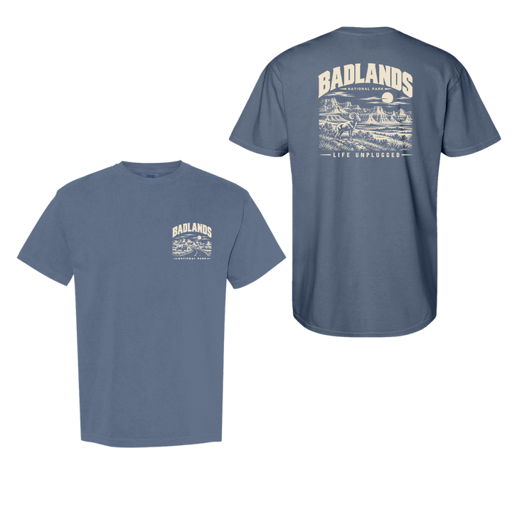 BADLANDS NATIONAL PARK Cotton T-Shirt powered by Comfort Colors®