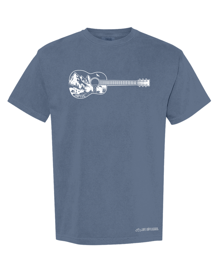 GUITAR MOUNTAIN SCENE Cotton T-Shirt powered by Comfort Colors®