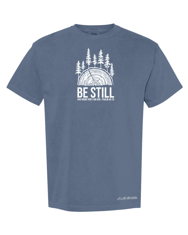 BE STILL IN THE WOODS Cotton T-Shirt powered by Comfort Colors®