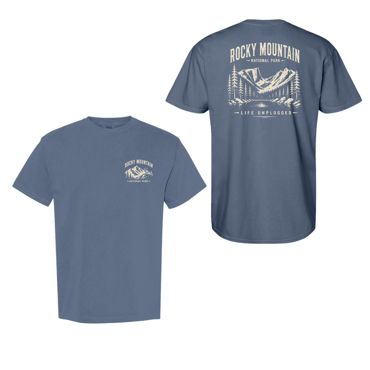 ROCKY MOUNTAIN NATIONAL PARK Cotton T-Shirt powered by Comfort Colors®