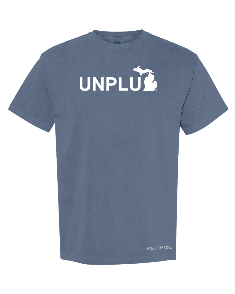 UNPLUG (MI) Cotton T-Shirt powered by Comfort Colors®