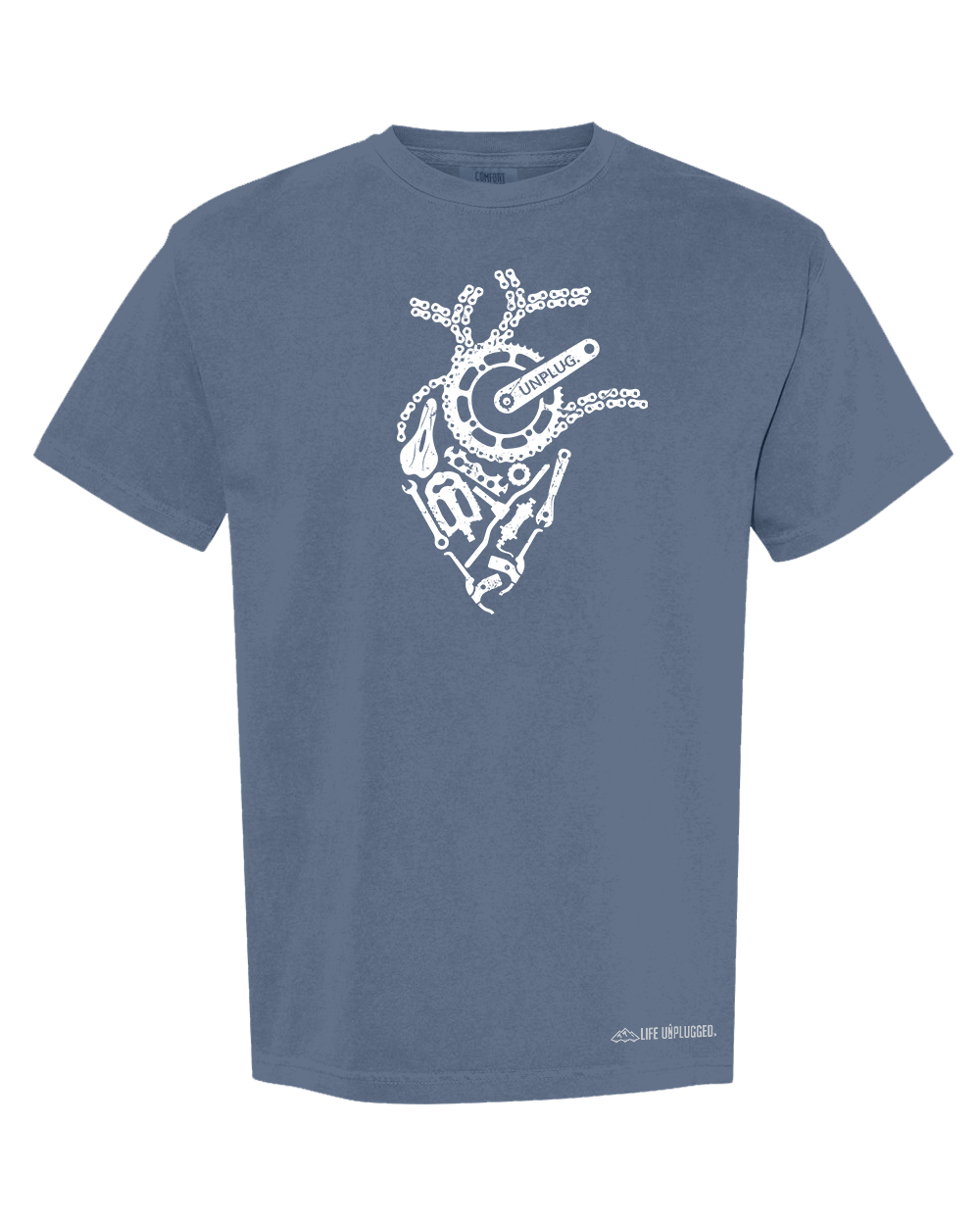 ANATOMICAL HEART (BICYCLE PARTS) Cotton T-Shirt powered by Comfort Colors®
