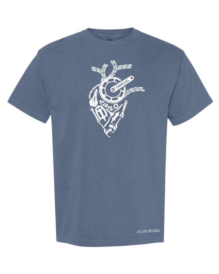 ANATOMICAL HEART (BICYCLE PARTS) Cotton T-Shirt powered by Comfort Colors®