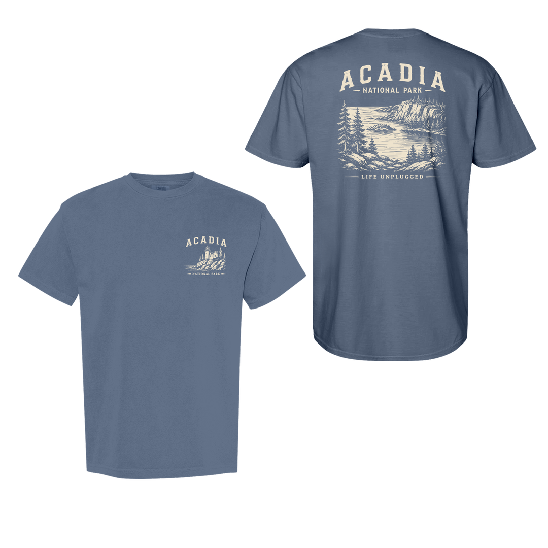 ACADIA NATIONAL PARK Cotton T-Shirt powered by Comfort Colors®