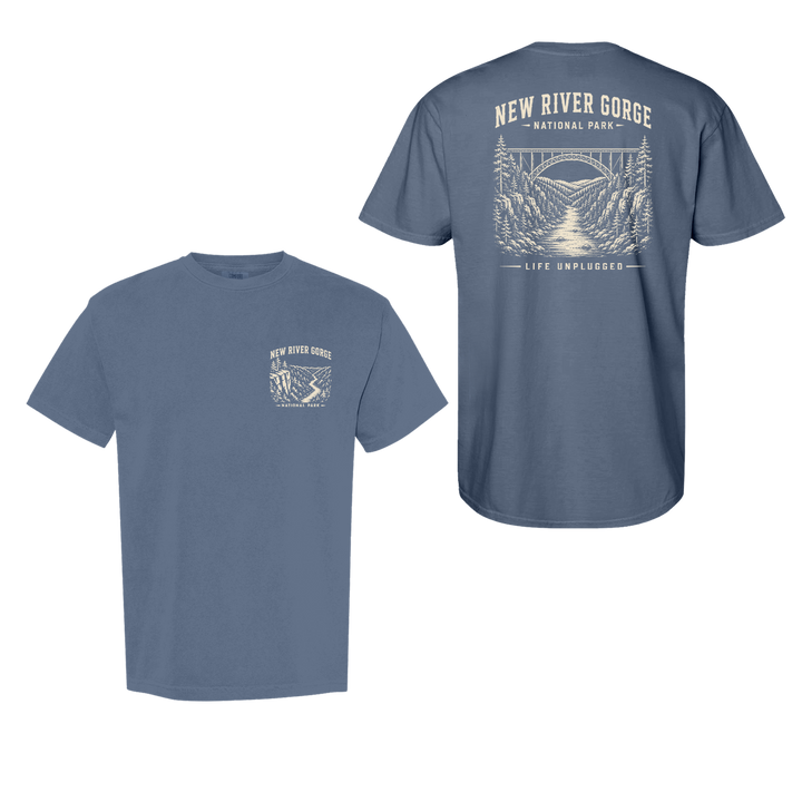 NEW RIVER GORGE NATIONAL PARK Cotton T-Shirt powered by Comfort Colors®
