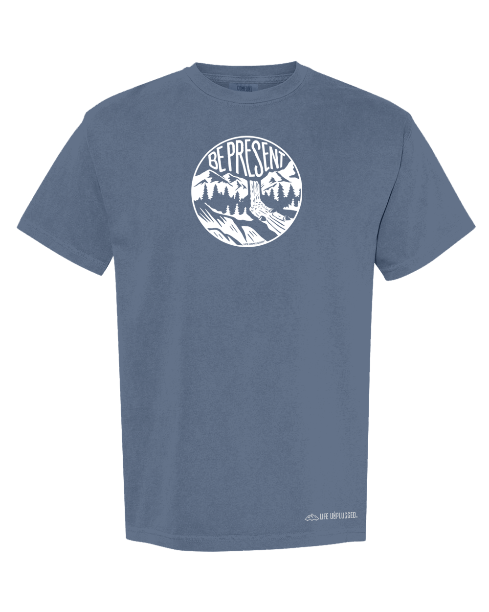 BE PRESENT WATERFALL Cotton T-Shirt powered by Comfort Colors®