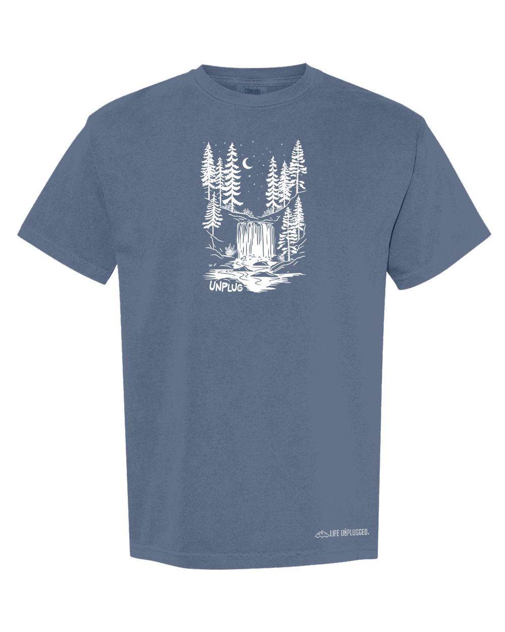 WATERFALL UNDER THE STARS Cotton T-Shirt powered by Comfort Colors®