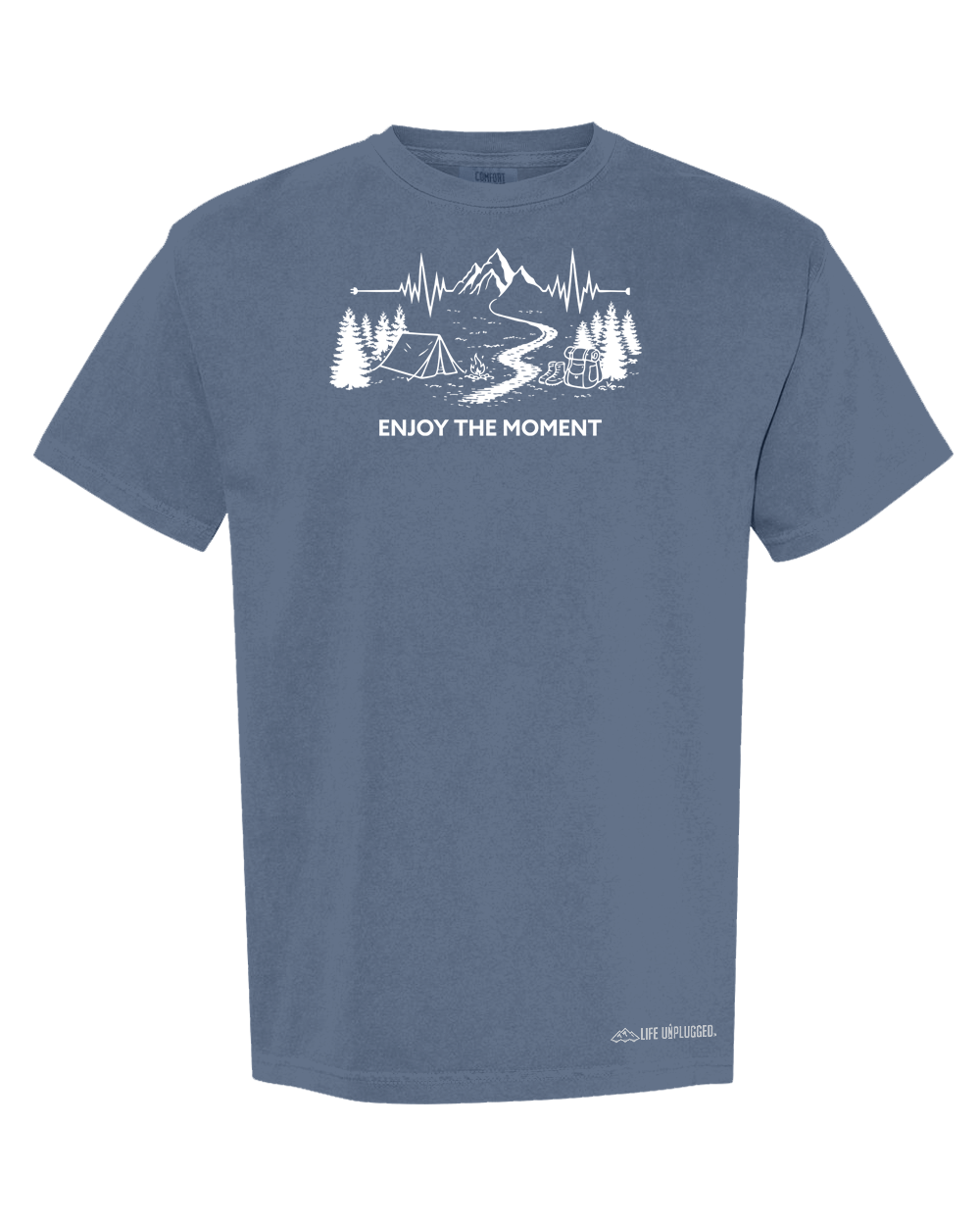 ENJOY THE MOMENT (MOUNTAIN SCENE)  Cotton T-Shirt powered by Comfort Colors®