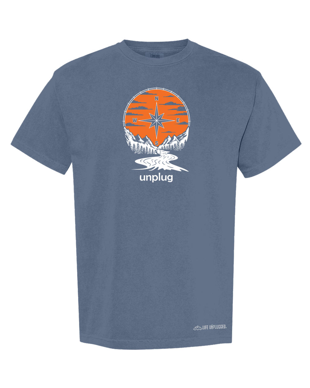 COMPASS SUNSET Cotton T-Shirt powered by Comfort Colors®