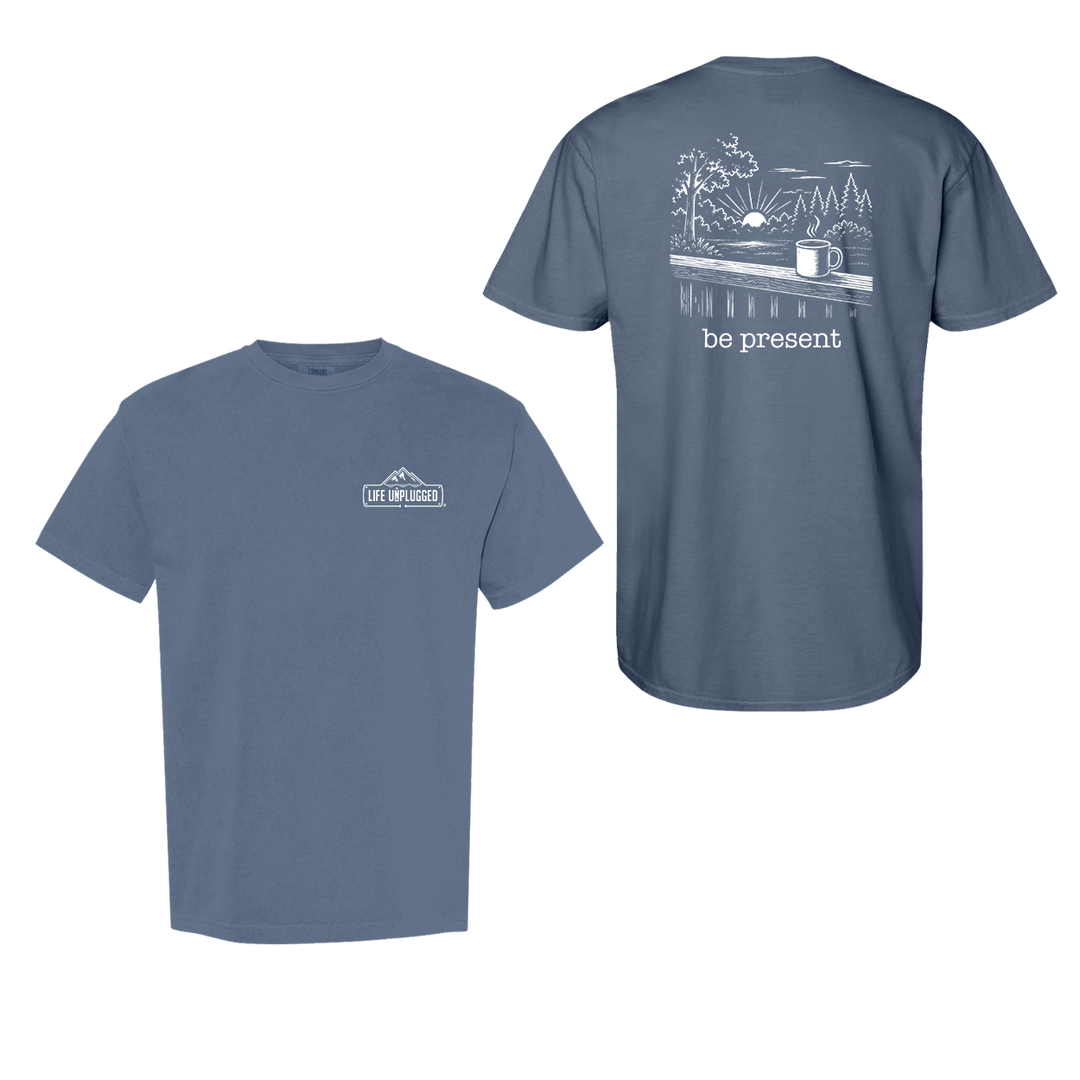 BACK PORCH COFFEE Cotton T-Shirt powered by Comfort Colors®