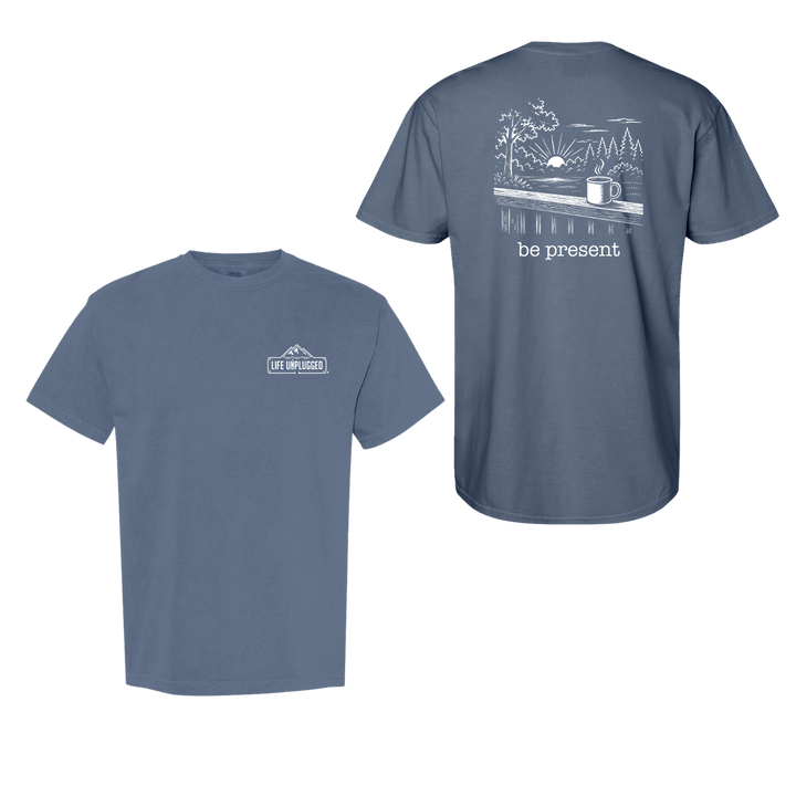 BACK PORCH COFFEE Cotton T-Shirt powered by Comfort Colors®