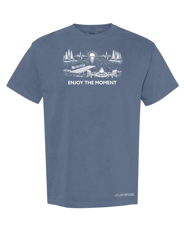 ENJOY THE MOMENT (LAKE SCENE) Cotton T-Shirt powered by Comfort Colors®