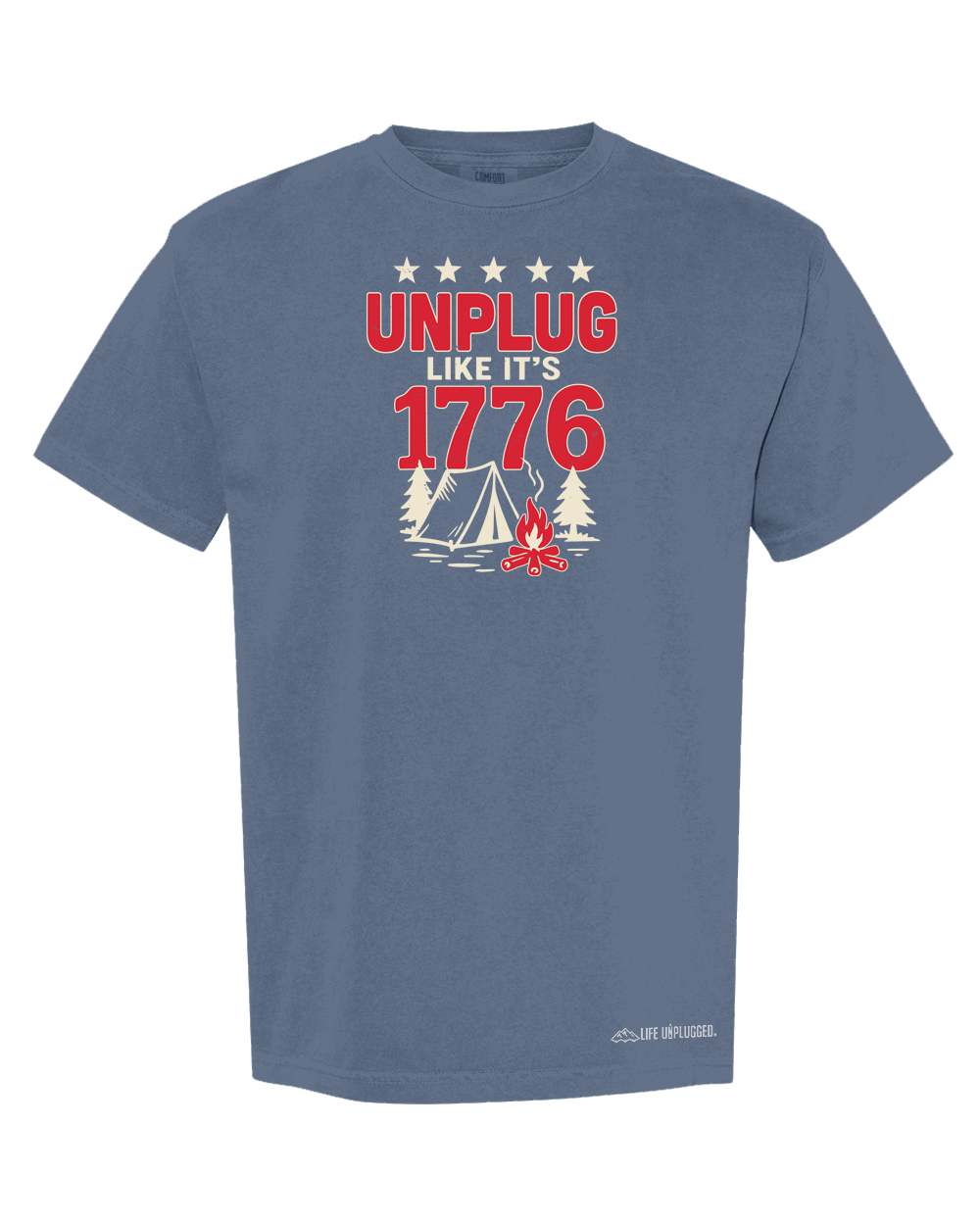 UNPLUG 1776 Cotton T-Shirt powered by Comfort Colors®