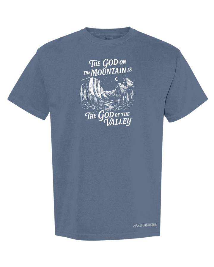 GOD ON THE MOUNTAIN Cotton T-Shirt powered by Comfort Colors®
