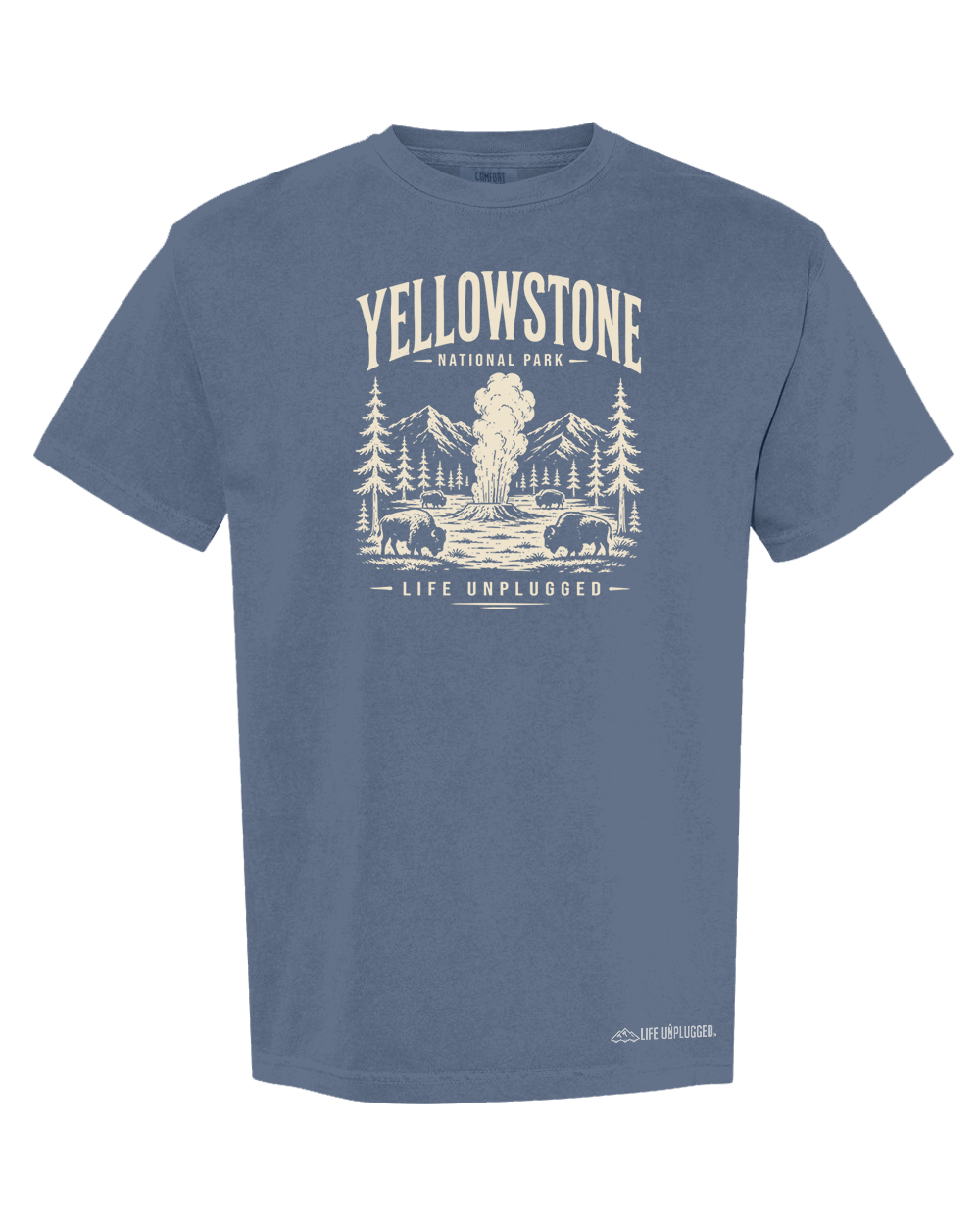 YELLOWSTONE NATIONAL PARK Cotton T-Shirt powered by Comfort Colors®