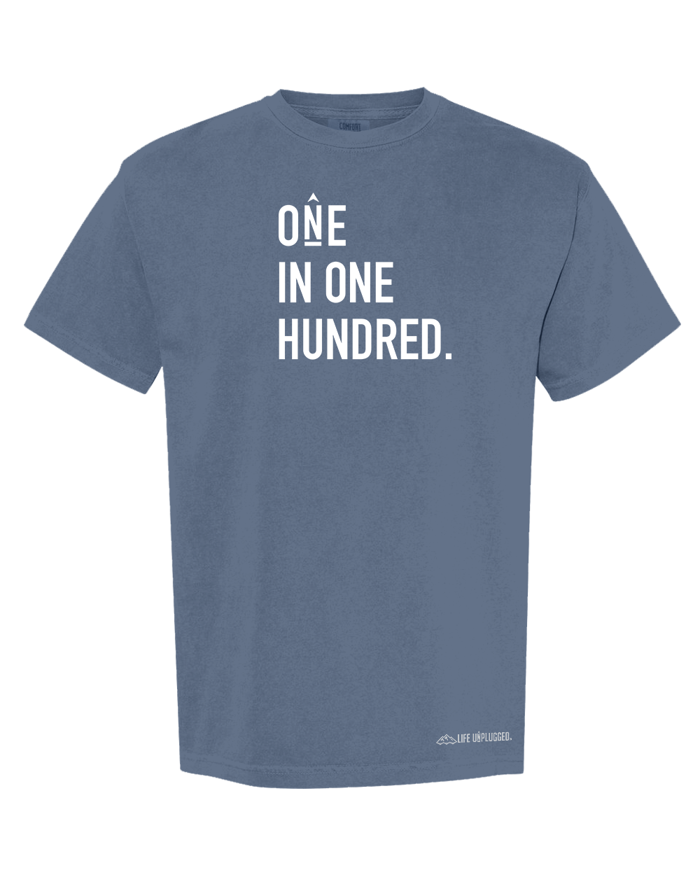 ONE IN ONE HUNDRED STACKED Cotton T-Shirt powered by Comfort Colors®