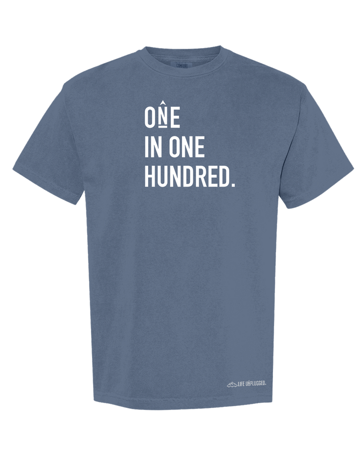 ONE IN ONE HUNDRED STACKED Cotton T-Shirt powered by Comfort Colors®