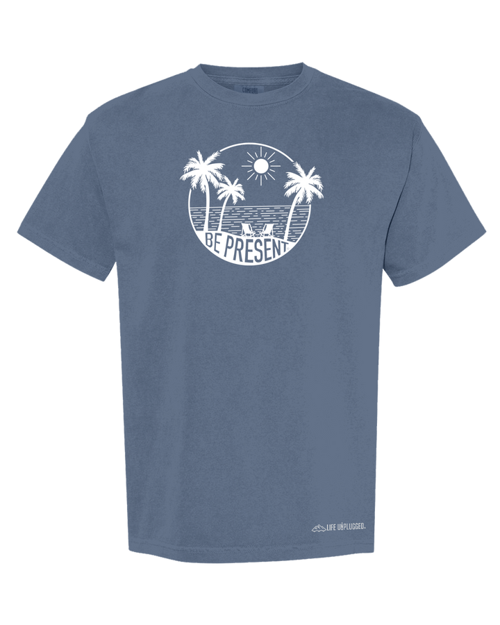 BE PRESENT BEACH Cotton T-Shirt powered by Comfort Colors®