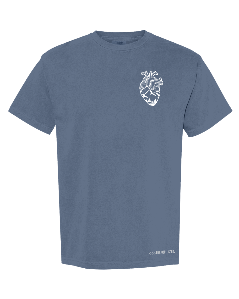 Anatomical Heart (Left Chest) Cotton T-Shirt powered by Comfort Colors®