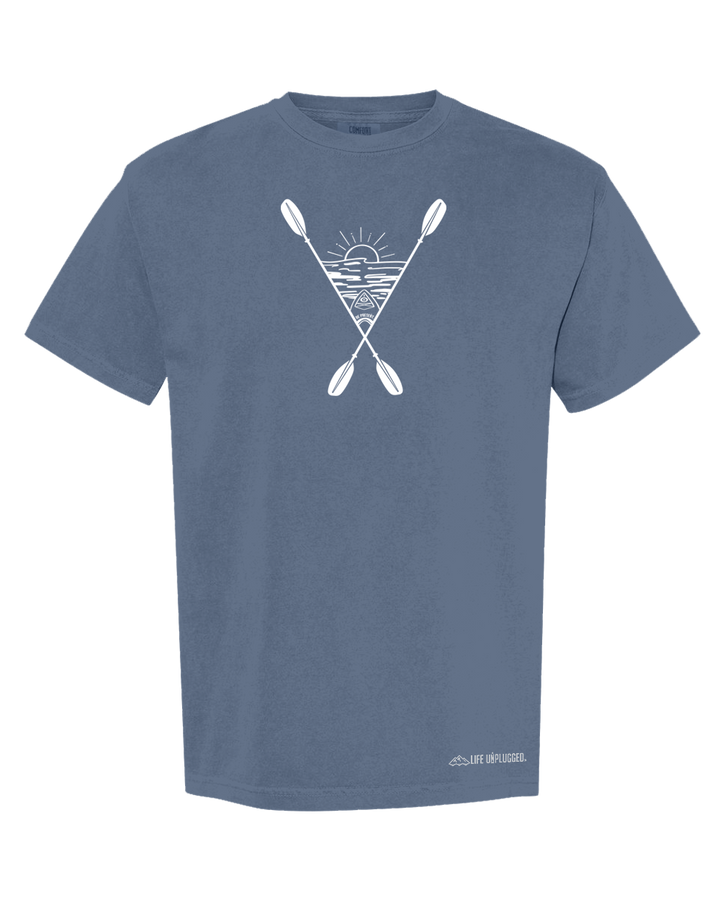 KAYAKING INTO THE SUNSET Cotton T-Shirt powered by Comfort Colors®