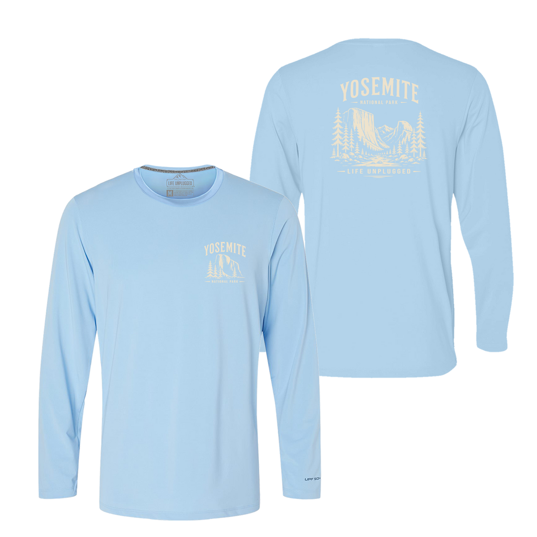 YOSEMITE NATIONAL PARK Performance Long Sleeve with UPF 50+