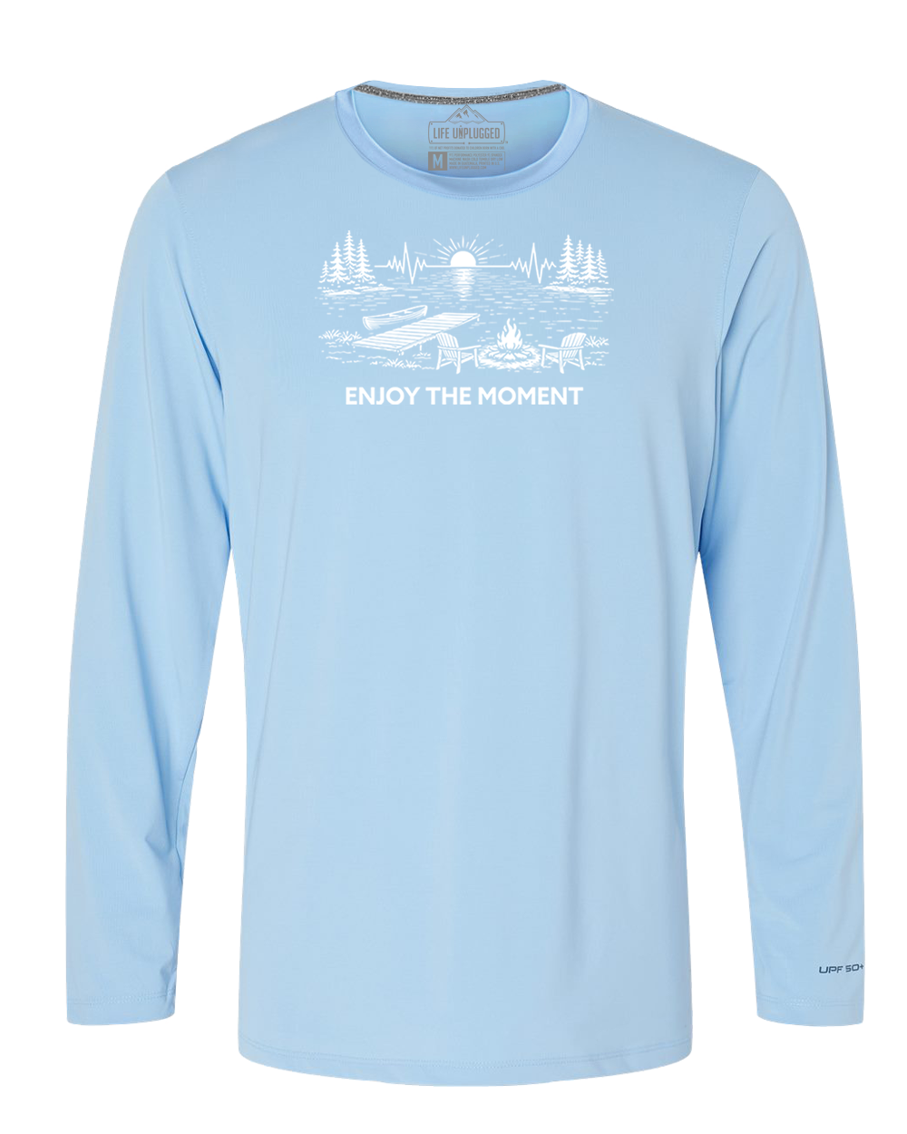 ENJOY THE MOMENT (LAKE SCENE) Performance Long Sleeve with UPF 50+