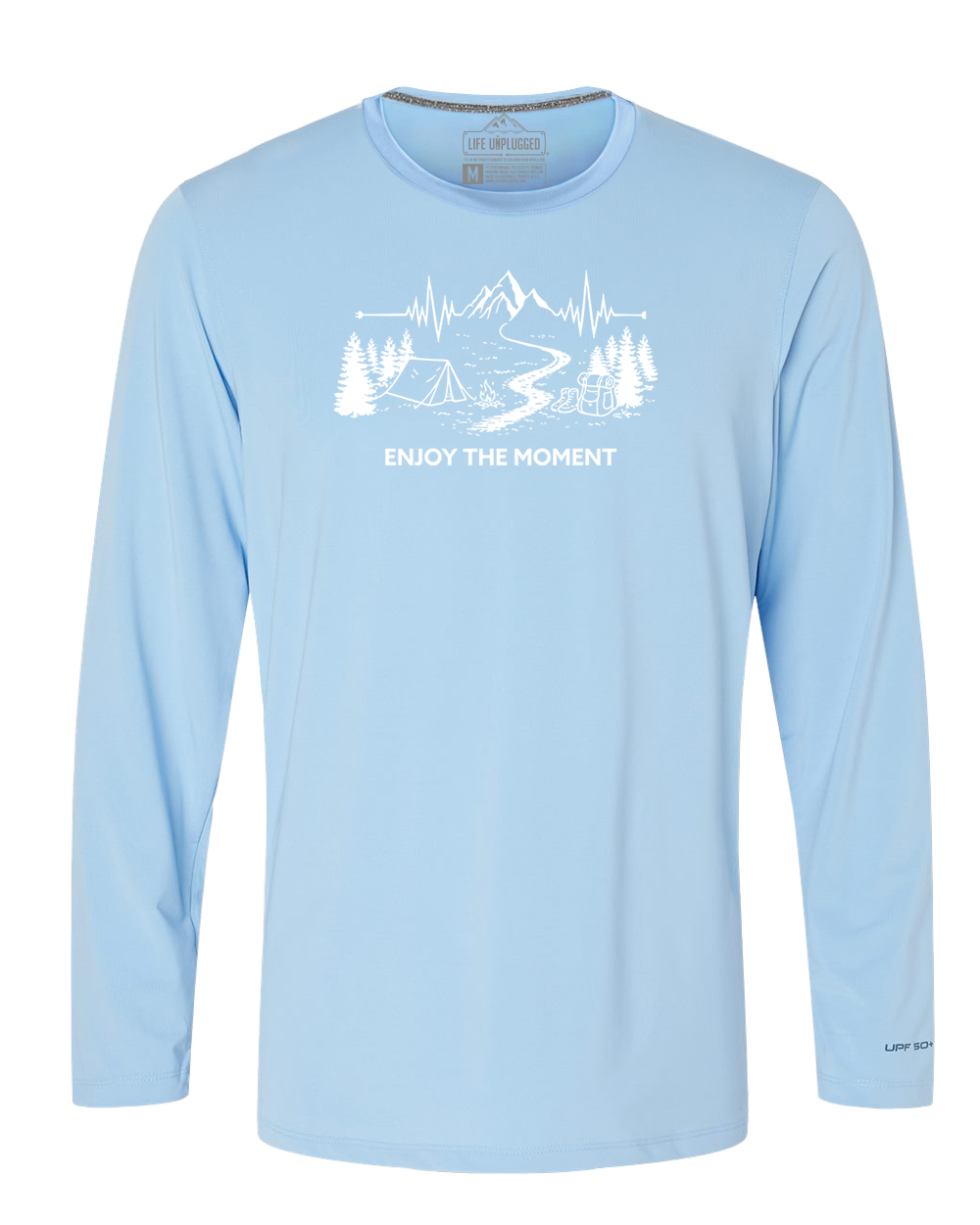 ENJOY THE MOMENT (MOUNTAIN SCENE) Performance Long Sleeve with UPF 50+