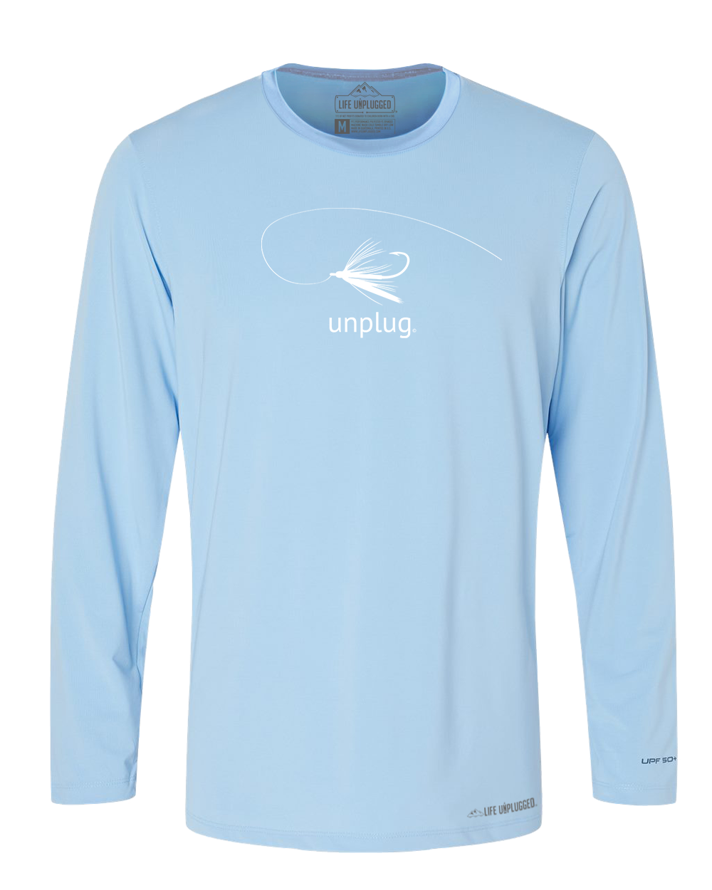 Fly Fishing Poly/Spandex High Performance Long Sleeve with UPF 50+