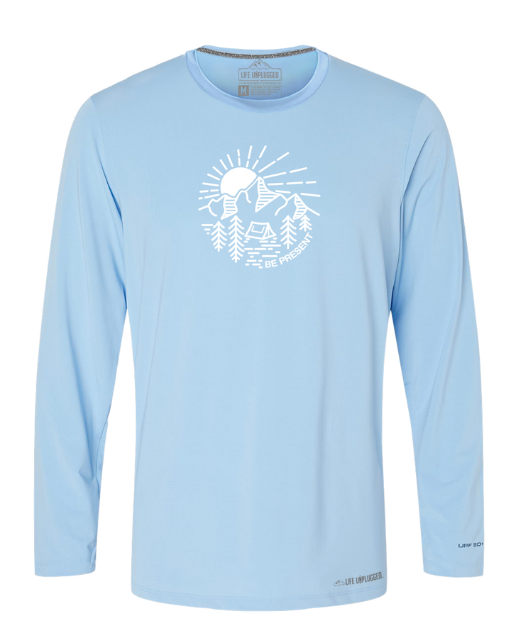 MOUNTAIN SUNSET Poly/Spandex High Performance Long Sleeve with UPF 50+