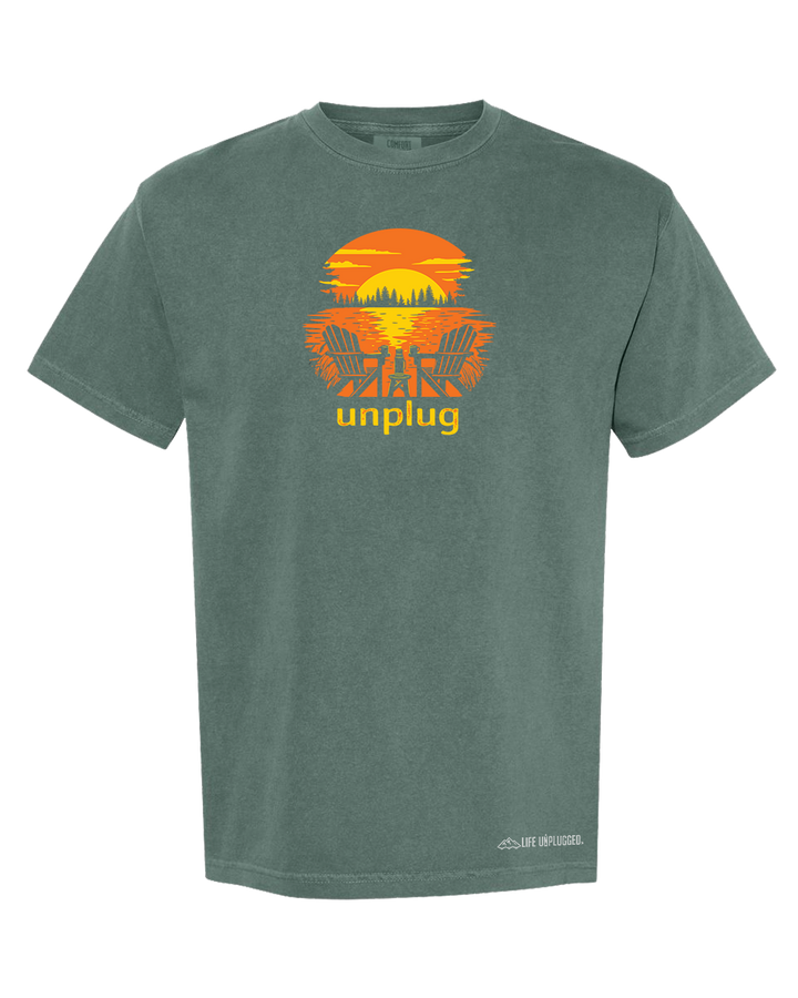 CHAIRS AT SUNSET Cotton T-Shirt powered by Comfort Colors®