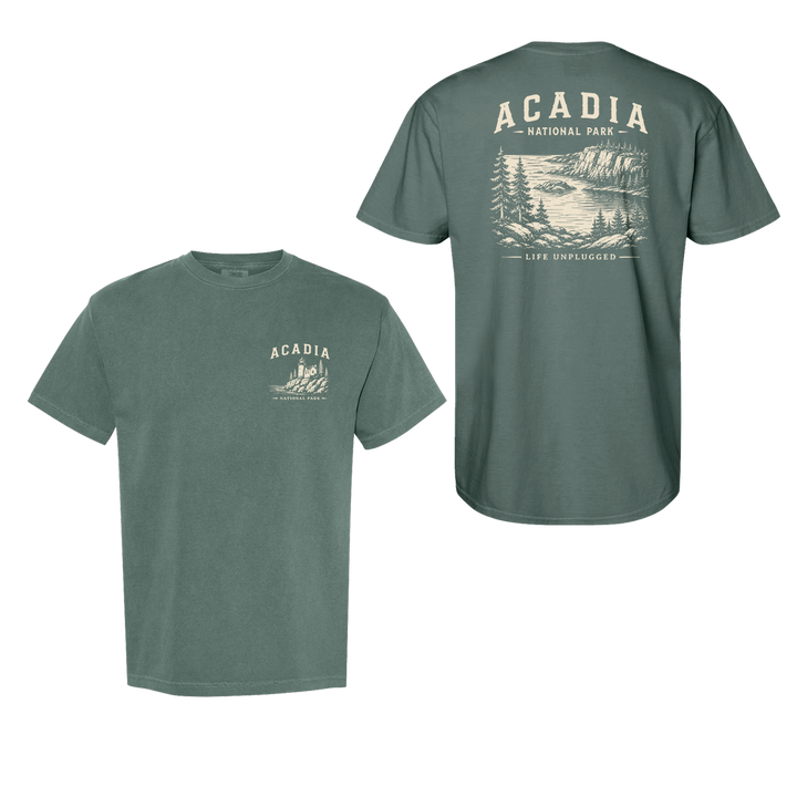 ACADIA NATIONAL PARK Cotton T-Shirt powered by Comfort Colors®