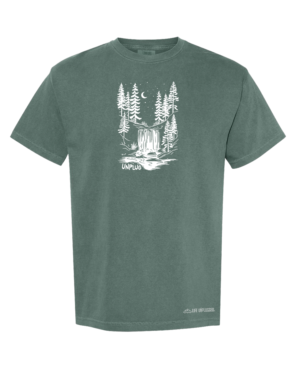 WATERFALL UNDER THE STARS Cotton T-Shirt powered by Comfort Colors®