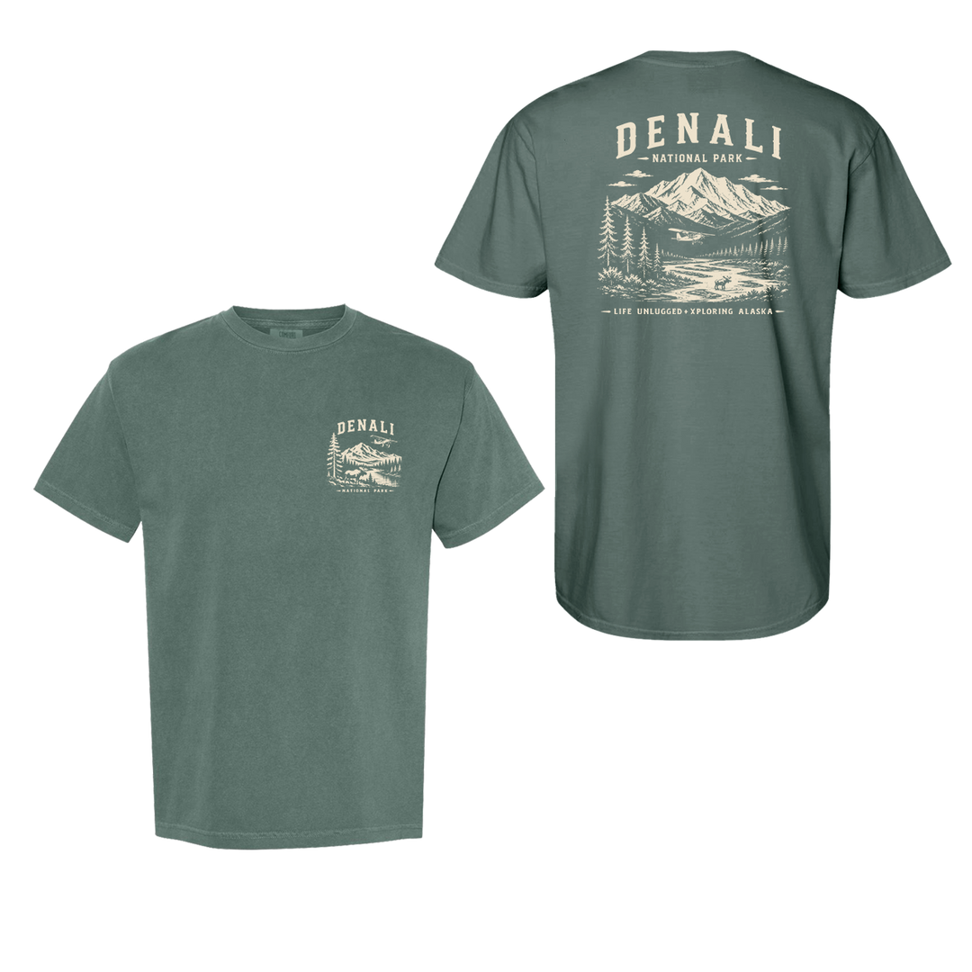 DENALI NATIONAL PARK Cotton T-Shirt powered by Comfort Colors®