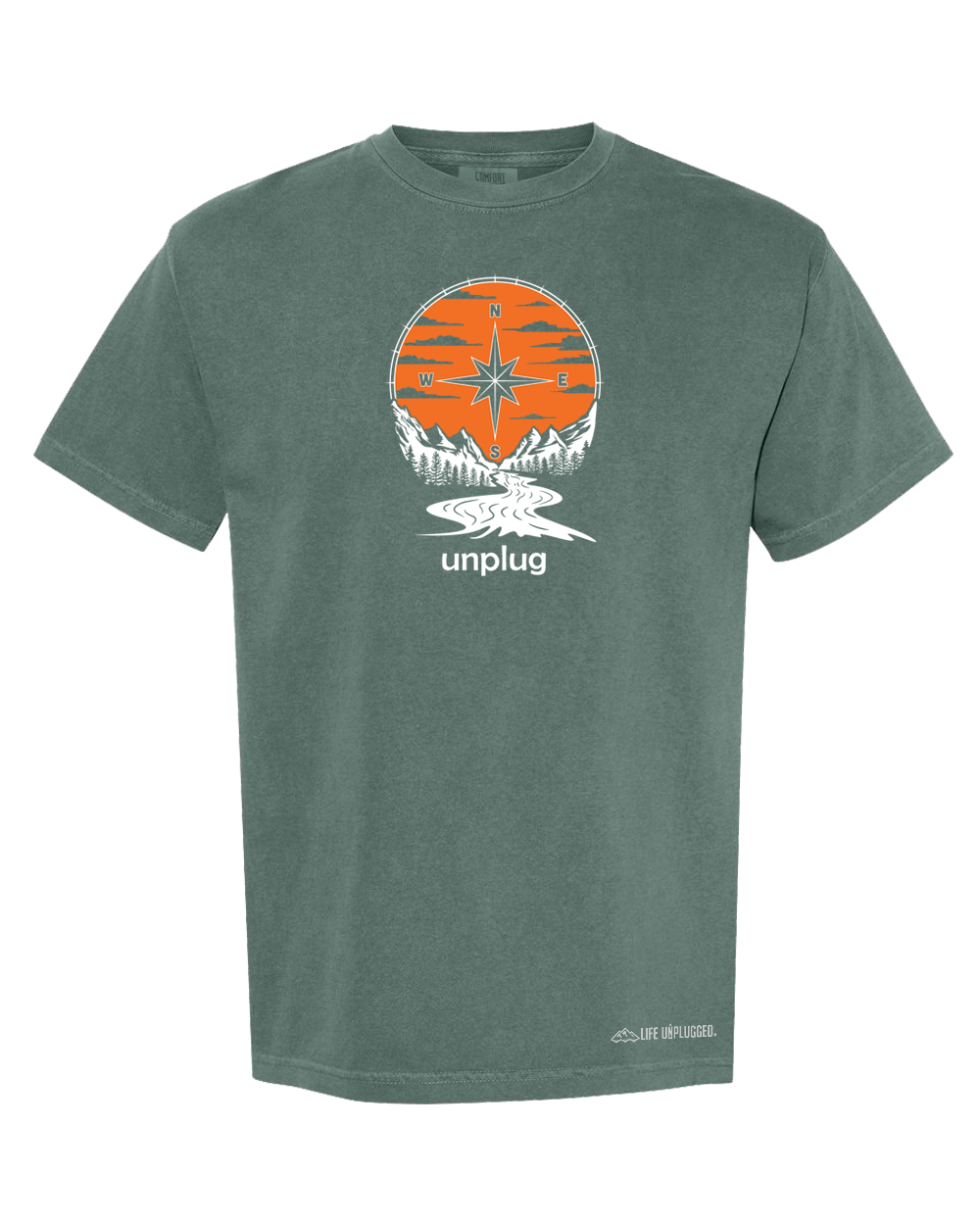 COMPASS SUNSET Cotton T-Shirt powered by Comfort Colors®