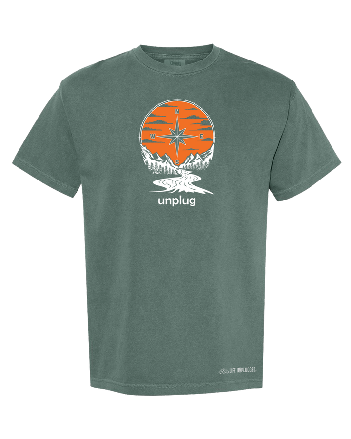 COMPASS SUNSET Cotton T-Shirt powered by Comfort Colors®