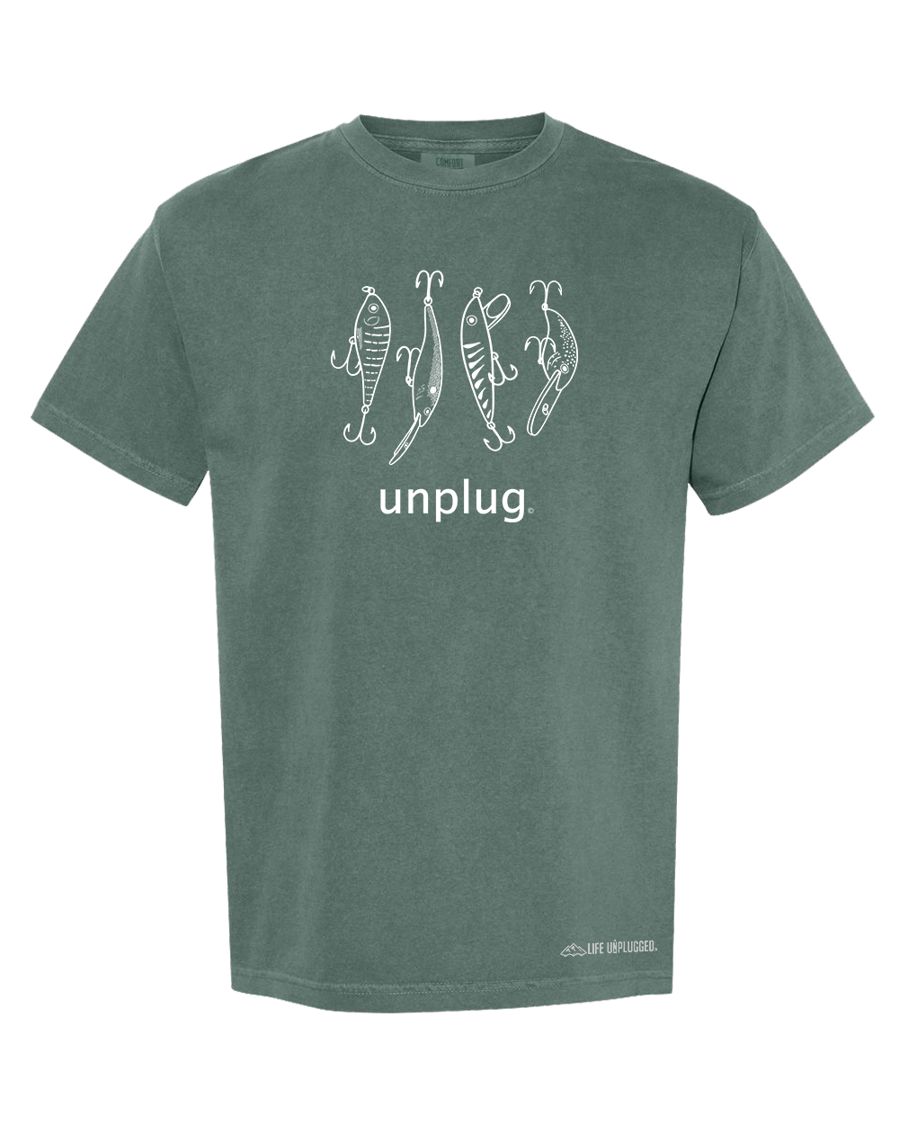 FISHING LURES Cotton T-Shirt powered by Comfort Colors®