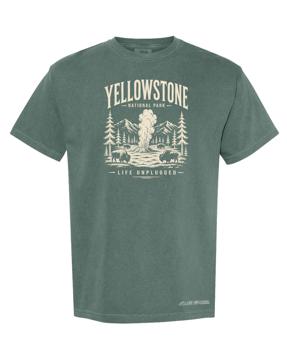 YELLOWSTONE NATIONAL PARK Cotton T-Shirt powered by Comfort Colors®