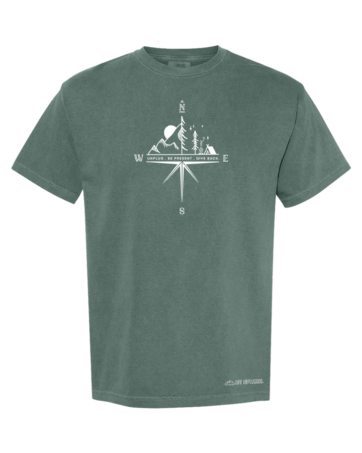 COMPASS MOUNTAIN SCENE Cotton T-Shirt powered by Comfort Colors®