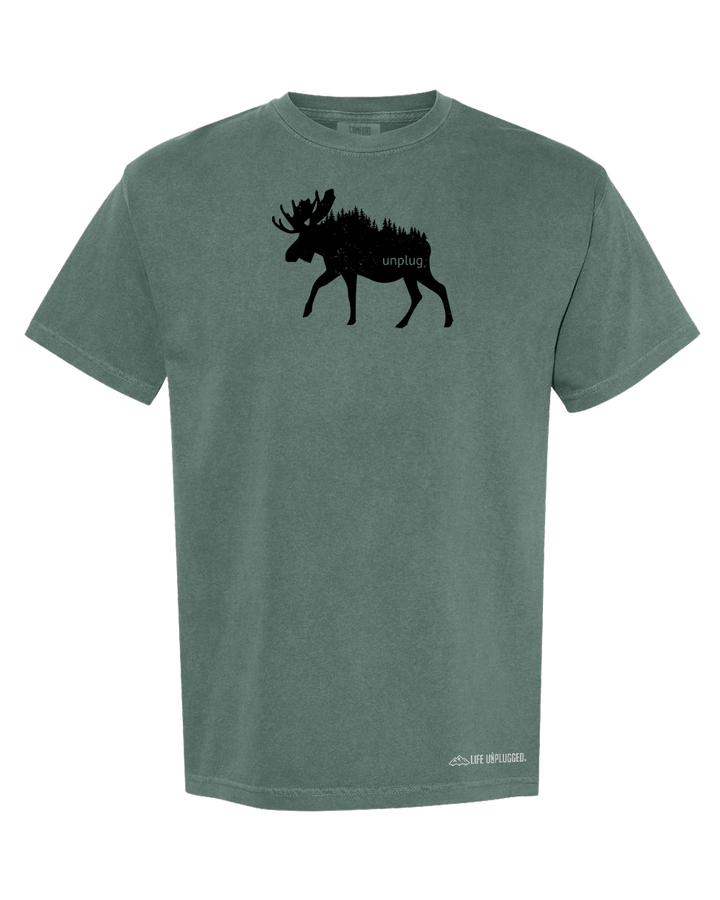 MOOSE IN THE TREES Cotton T-Shirt powered by Comfort Colors®